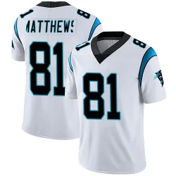 Jordan Matthews Carolina Panthers Limited Men's Vapor Untouchable Jersey (White)