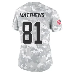 Jordan Matthews Carolina Panthers Limited Women's 2024 Salute to Service Jersey (Arctic Camo)