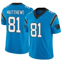 Jordan Matthews Carolina Panthers Limited Youth Vapor F.U.S.E. Jersey (Blue)