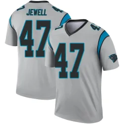 Josey Jewell Carolina Panthers Legend Men's Inverted Silver Jersey ()