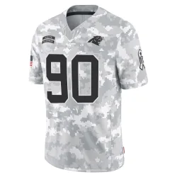 Julius Peppers Carolina Panthers Limited Men's 2024 Salute to Service Jersey (Arctic Camo)