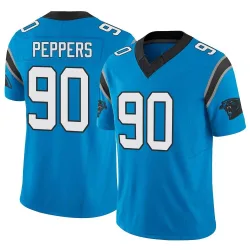 Julius Peppers Carolina Panthers Limited Men's Vapor F.U.S.E. Jersey (Blue)