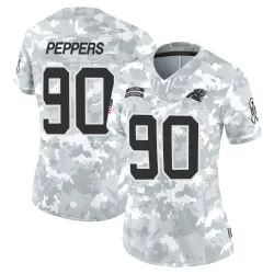 Julius Peppers Carolina Panthers Limited Women's 2024 Salute to Service Jersey (Arctic Camo)