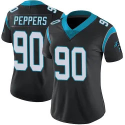 Julius Peppers Carolina Panthers Limited Women's Team Color Vapor Untouchable Jersey (Black)