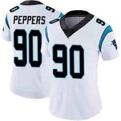 Julius Peppers Carolina Panthers Limited Women's Vapor Untouchable Jersey (White)