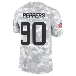 Julius Peppers Carolina Panthers Limited Youth 2024 Salute to Service Jersey (Arctic Camo)