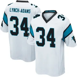Kay'Ron Lynch-Adams Carolina Panthers Game Men's Jersey (White)