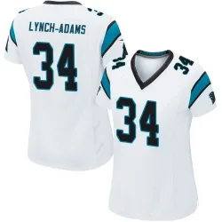 Kay'Ron Lynch-Adams Carolina Panthers Game Women's Jersey (White)