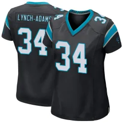Kay'Ron Lynch-Adams Carolina Panthers Game Women's Team Color Jersey (Black)