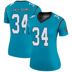 Kay'Ron Lynch-Adams Carolina Panthers Legend Women's Color Rush Jersey (Blue)