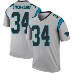 Kay'Ron Lynch-Adams Carolina Panthers Legend Youth Inverted Silver Jersey ()