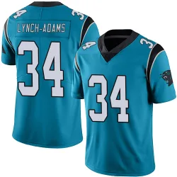 Kay'Ron Lynch-Adams Carolina Panthers Limited Men's Alternate Vapor Untouchable Jersey (Blue)