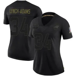 Kay'Ron Lynch-Adams Carolina Panthers Limited Women's 2020 Salute To Service Jersey (Black)