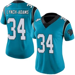 Kay'Ron Lynch-Adams Carolina Panthers Limited Women's Alternate Vapor Untouchable Jersey (Blue)