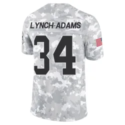 Kay'Ron Lynch-Adams Carolina Panthers Limited Youth 2024 Salute to Service Jersey (Arctic Camo)
