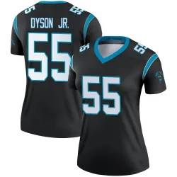 Kenny Dyson Jr. Carolina Panthers Legend Women's Jersey (Black)