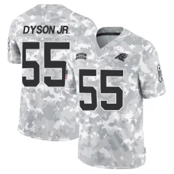 Kenny Dyson Jr. Carolina Panthers Limited Men's 2024 Salute to Service Jersey (Arctic Camo)
