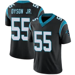 Kenny Dyson Jr. Carolina Panthers Limited Men's Team Color Vapor Untouchable Jersey (Black)