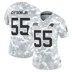 Kenny Dyson Jr. Carolina Panthers Limited Women's 2024 Salute to Service Jersey (Arctic Camo)