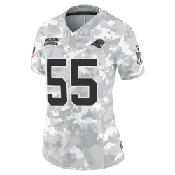 Kenny Dyson Jr. Carolina Panthers Limited Women's 2024 Salute to Service Jersey (Arctic Camo)