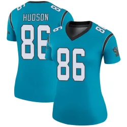 Kobe Hudson Carolina Panthers Legend Women's Color Rush Jersey (Blue)