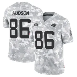 Kobe Hudson Carolina Panthers Limited Men's 2024 Salute to Service Jersey (Arctic Camo)