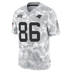 Kobe Hudson Carolina Panthers Limited Men's 2024 Salute to Service Jersey (Arctic Camo)