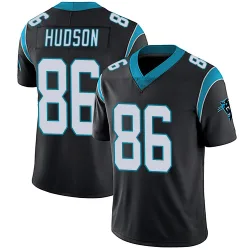Kobe Hudson Carolina Panthers Limited Men's Team Color Vapor Untouchable Jersey (Black)