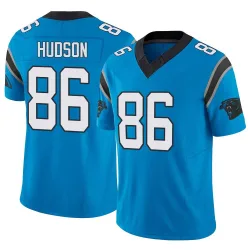 Kobe Hudson Carolina Panthers Limited Men's Vapor F.U.S.E. Jersey (Blue)