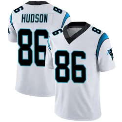 Kobe Hudson Carolina Panthers Limited Men's Vapor Untouchable Jersey (White)