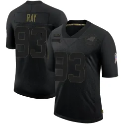 LaBryan Ray Carolina Panthers Limited Men's 2020 Salute To Service Jersey (Black)