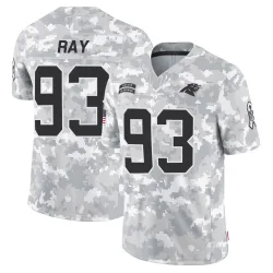 LaBryan Ray Carolina Panthers Limited Men's 2024 Salute to Service Jersey (Arctic Camo)