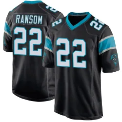 Lathan Ransom Carolina Panthers Game Men's Team Color Jersey (Black)