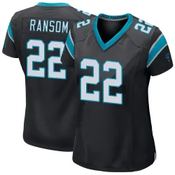 Lathan Ransom Carolina Panthers Game Women's Team Color Jersey (Black)