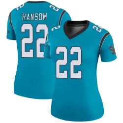 Lathan Ransom Carolina Panthers Legend Women's Color Rush Jersey (Blue)