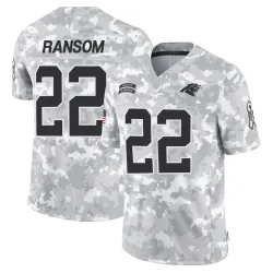 Lathan Ransom Carolina Panthers Limited Men's 2024 Salute to Service Jersey (Arctic Camo)