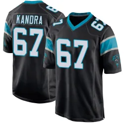 Luke Kandra Carolina Panthers Game Men's Team Color Jersey (Black)