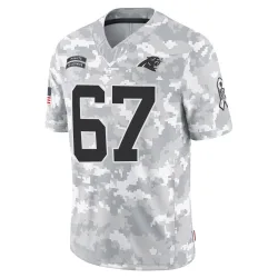 Luke Kandra Carolina Panthers Limited Men's 2024 Salute to Service Jersey (Arctic Camo)
