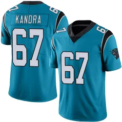 Luke Kandra Carolina Panthers Limited Men's Alternate Vapor Untouchable Jersey (Blue)