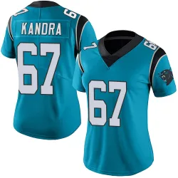 Luke Kandra Carolina Panthers Limited Women's Alternate Vapor Untouchable Jersey (Blue)