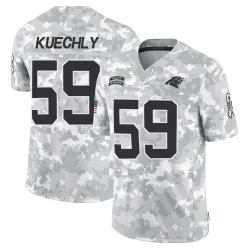 Luke Kuechly Carolina Panthers Limited Men's 2024 Salute to Service Jersey (Arctic Camo)