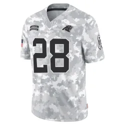 M.J. Devonshire Carolina Panthers Limited Men's 2024 Salute to Service Jersey (Arctic Camo)