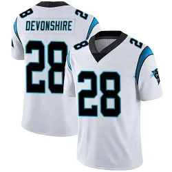 M.J. Devonshire Carolina Panthers Limited Men's Vapor Untouchable Jersey (White)