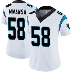 Mapalo Mwansa Carolina Panthers Limited Women's Vapor Untouchable Jersey (White)