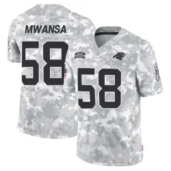 Mapalo Mwansa Carolina Panthers Limited Youth 2024 Salute to Service Jersey (Arctic Camo)