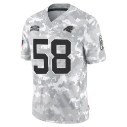 Mapalo Mwansa Carolina Panthers Limited Youth 2024 Salute to Service Jersey (Arctic Camo)