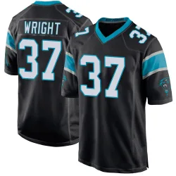 Matthew Wright Carolina Panthers Game Men's Team Color Jersey (Black)