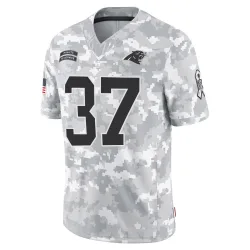Matthew Wright Carolina Panthers Limited Men's 2024 Salute to Service Jersey (Arctic Camo)