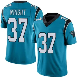 Matthew Wright Carolina Panthers Limited Men's Alternate Vapor Untouchable Jersey (Blue)