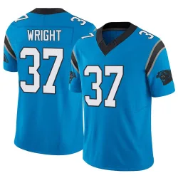 Matthew Wright Carolina Panthers Limited Men's Vapor F.U.S.E. Jersey (Blue)